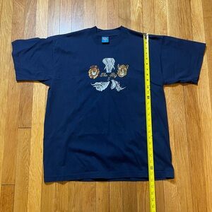 Vintage Animal embroidery tee